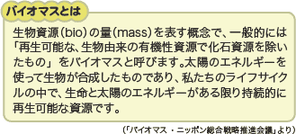 バイオマスの解説