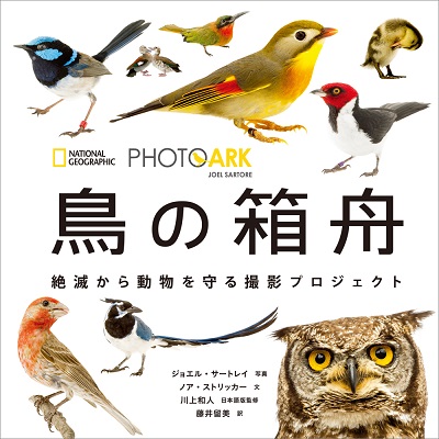 「Photo Ark 鳥の箱舟」表紙の写真