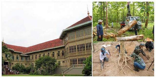 Figure 1. All-teak Vimanmek Mansion Palace 