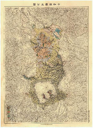 Figure 3. Forest vegetation map of the Aomori National Forest