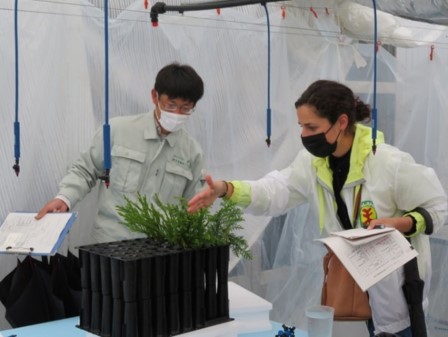 エアざし試験の説明