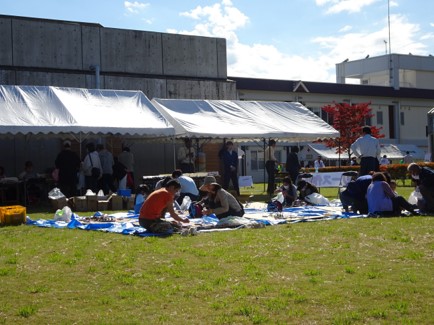 茨城森林管理署による「クリスマスリース作り」体験