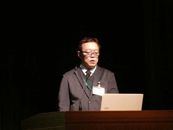 那須主任研究員による研究成果発表