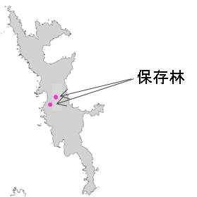 図-1保存林の位置