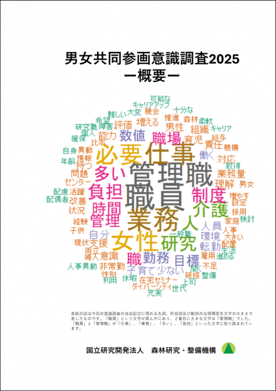 男女共同参画意識調査2025報告書概要