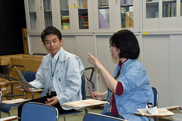 サテライト会場(展示室)の様子