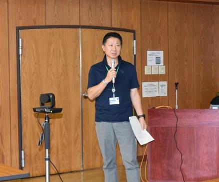 森谷理事開会あいさつ
