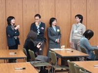 外部参加者とごあいさつ