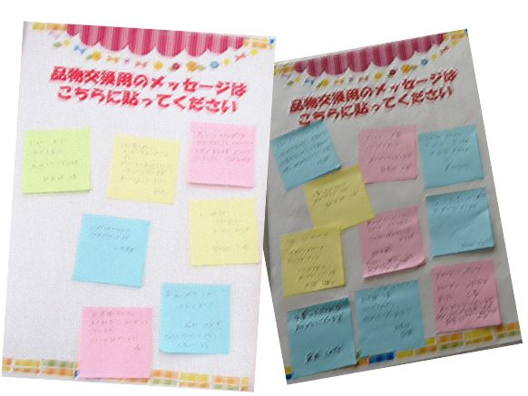 交換者メッセージ