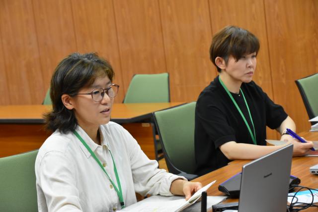 久保田室長ファシリテーターと山田さん