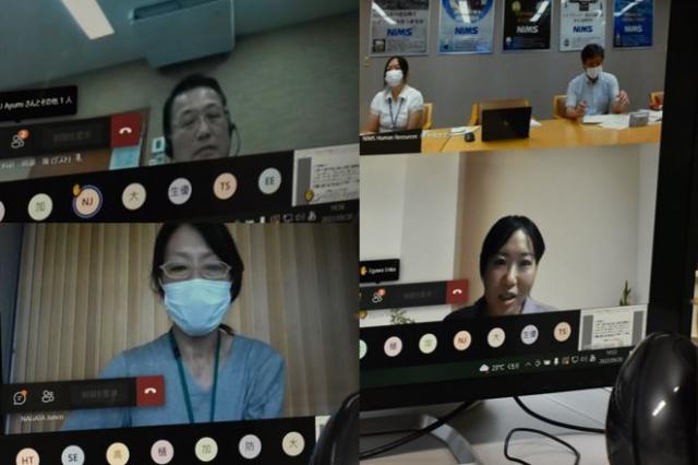 Web会議の様子