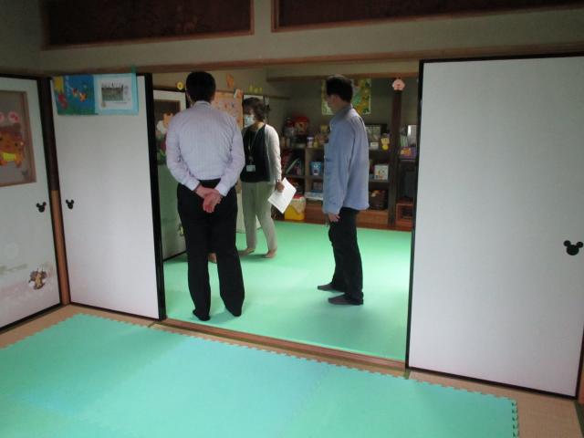 保育室内の様子