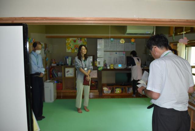 第2グループ見学の様子