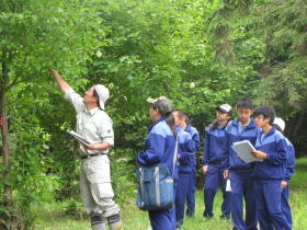 H23江別市立中央中学校樹木説明