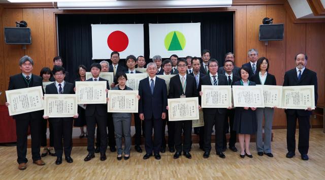 平成30年度理事長表彰受賞者
