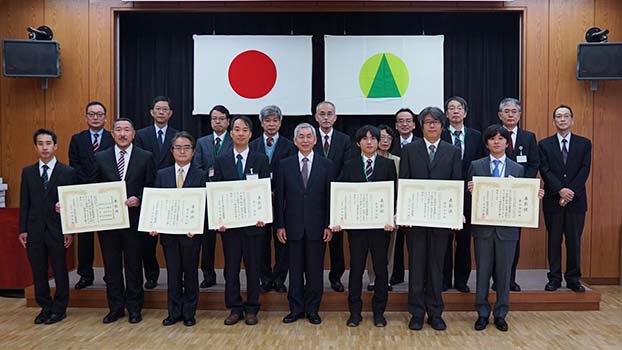 写真：平成29年度理事長賞