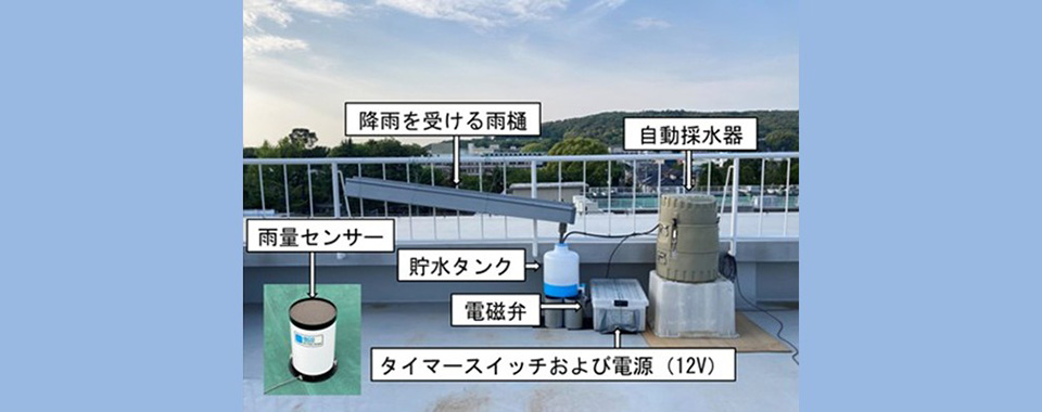 豪雨をもたらす雨雲を調べる新たな地上観測装置 —スマートレインサンプラーの開発—