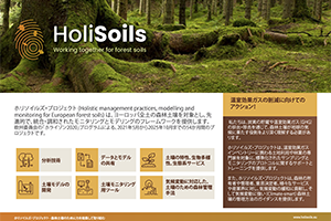 プロジェクトの目的や概要を表すパンフレットを作成しています