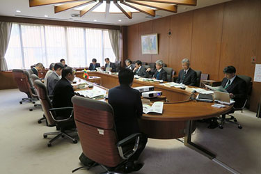 特別会議室で行われた講義の様子