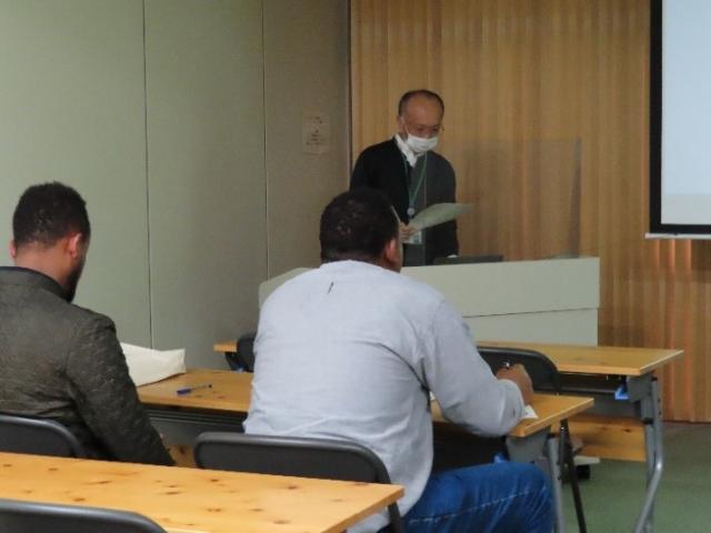 JICA研修員が講義を受ける様子2