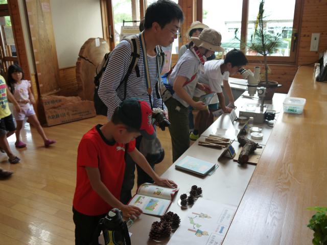 展示コーナー（関西育種場）