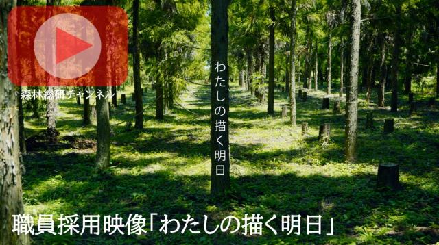 森林総合研究所林木育種センター職員採用映像「わたしの描く明日」