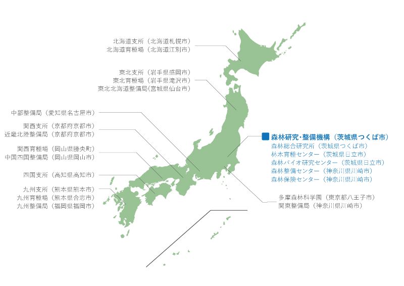 所在地の図