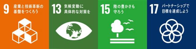 SDGsロゴ9.3.15.17