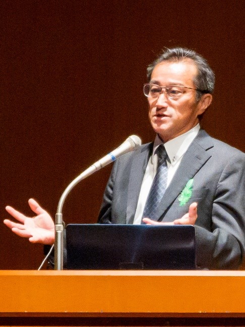 宇都木研究ディレクター登壇時の写真