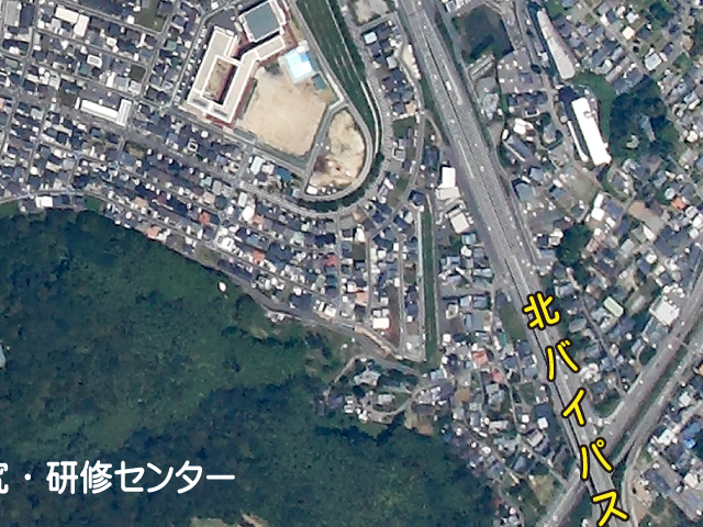 立田山とその周辺
