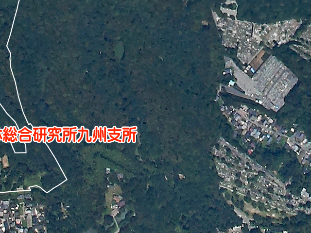 立田山とその周辺