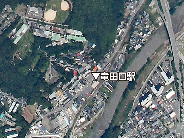 立田山とその周辺