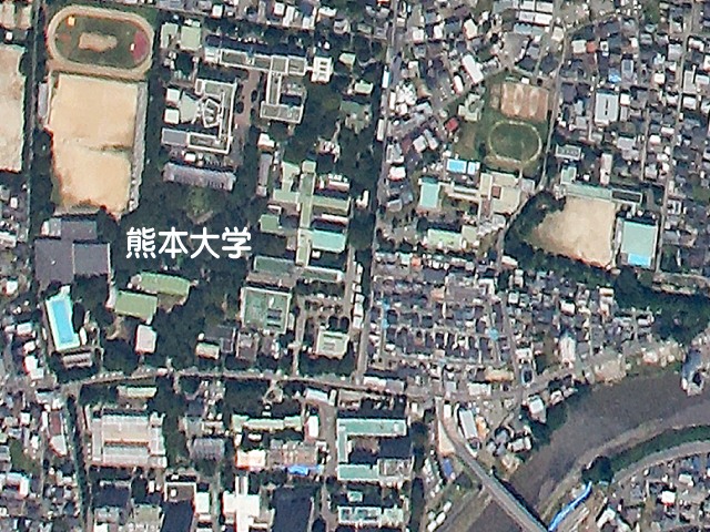 立田山とその周辺