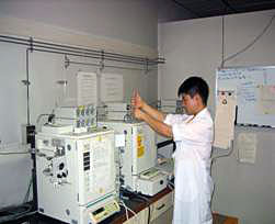 Analysis of greenhouse gases