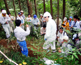 Field lecture for soil
