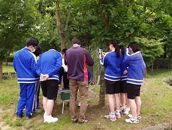 つくば市立手代木中学校出前レクチャー写真2
