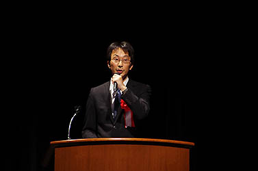 写真3：石塚成宏（立地環境研究領域）