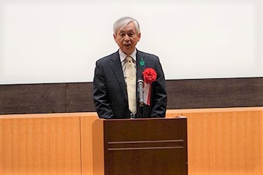 写真01:開会挨拶の様子