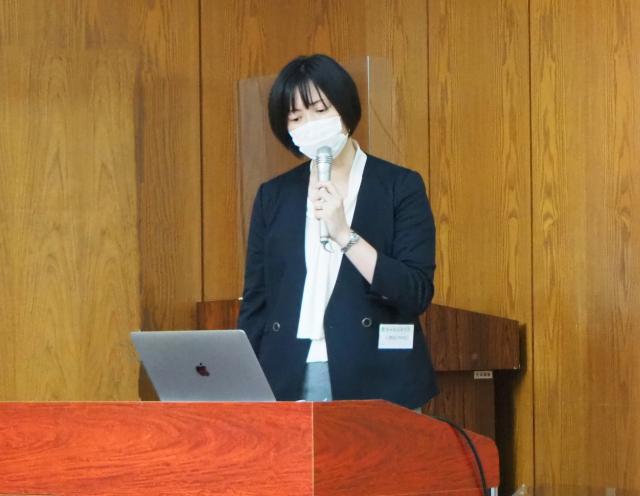 第1回「適切に心理・調査研究を実施するために（調査研究の設計・計画の考え方）」講演の様子