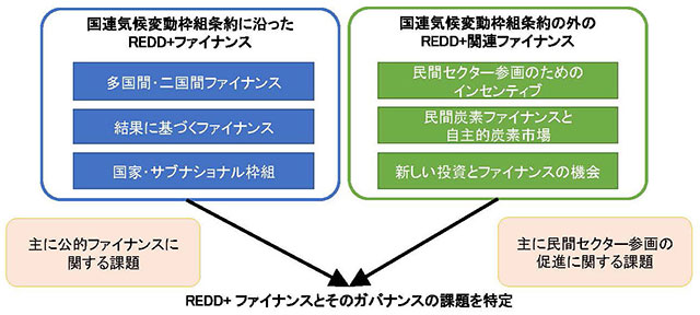 図：文献により明らかになった主要な要素と課題