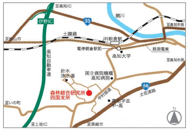 交通案内図