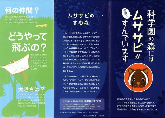ムササビパンフレット