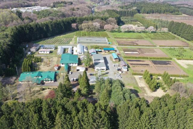 東北育種場空撮