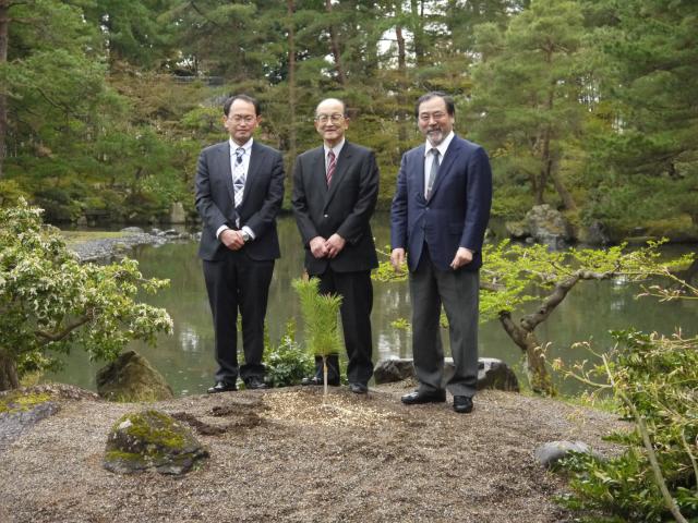 唐崎の松記念撮影
