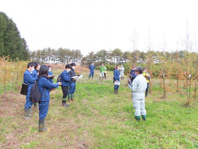 原種園の見学